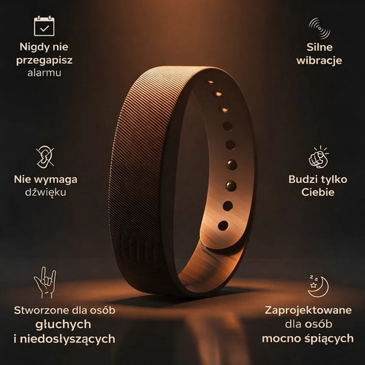 Zirela™ - Twój cichy wibrujący budzik